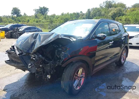 2017 Hyundai Santa Fe Sport 2.4L from USA, damaged, VIN 5XYZU3LB8HG447529